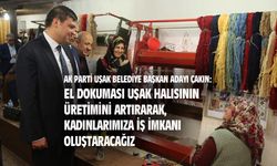 Mehmet Çakın: Uşak halısı için daha fazla çalışma yapacağız