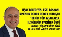 Mesut Apaydın: Adaylarla ilişkilerim partiler üstü