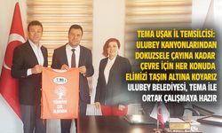 Uşak TEMA ve Ulubey Belediyesi çevre için ortak çalışmalara hazır
