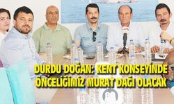 Durdu Doğan: Önceliğimiz Murat Dağı olacak