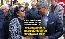 Mehmet Altay'dan Kurban Bayramı için mesaj