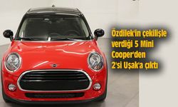 Özdilek'in çekilişle verdiği 5 Mini Cooper'den 2'si Uşak'a çıktı