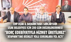Nadi Sancar'dan Uşak Belediyesi için 200 gün değerlendirmesi