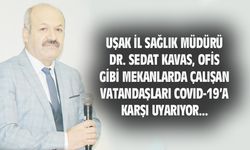 Ofis gibi mekanlarda çalışanları covid-19'a karşı uyardı