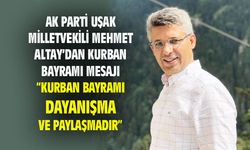 Mehmet Altay'dan Kurban Bayramı mesajı