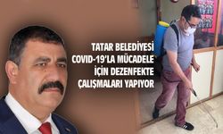 Tatar Belediyesi, covid-19'la mücadeleye destek veriyor