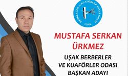 Uşak Berberler Odası Başkan adayı Serkan Ürkmez: Meslektaşlarımın sorunlarına çözüm üretmek için aday oldum