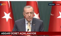 Cumhurbaşkanı Erdoğan, 2023 asgari ücretini açıkladı
