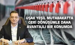 Geri dönüşüm sektörü, Uşak için yeşil mutabakatta avantaj
