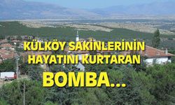 Külköy sakinlerini ölümden kurtaran bomba!