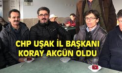 CHP Uşak İl Başkanlığına, oy birliğiyle Koray Akgün seçildi