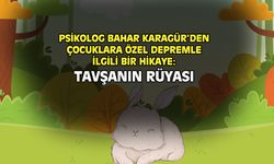 Çocuklara özel depremle ilgili bir hikaye: Tavşanın Rüyası