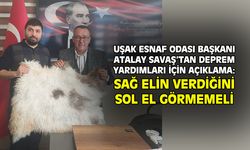 Deprem yardımları için konuştu: Sağ elin verdiğini  sol el görmemeli