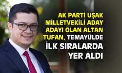 AK Parti Uşak Milletvekili aday adayı Altan Tufan, parti temayülünde listenin ilk sıralarında yer aldı