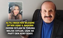 DP Uşak İl Başkanı Ekrem Ceylan'ın torunu AK Parti'den aday adayı oldu