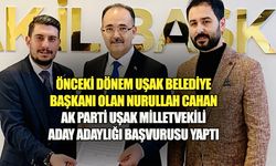 Nurullah Cahan, Uşak Milletvekili aday adayı oldu