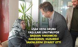 Uşak Vefa Grubu, yaşlıların yanında
