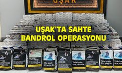 Uşak KOM Şube'den sahte sigara bandrolü operasyonu