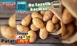 A101'de 19 Mayıs ve 21 Mayıs arasında patates, domates, biber ve soğanda ciddi indirim var!
