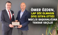 Tekrar Uşak TB Meclis Başkanı olan Ömer Özden: İstifa zorunluluğum yoktu!