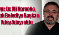 Ali Karaoba, aday adayı oldu