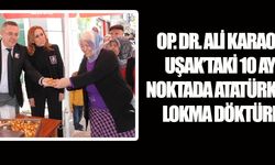 Atatürk için lokma döktürdü