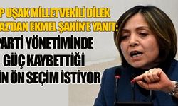 Dilek Yılmaz'dan Ekmel Şahin'e yanıt