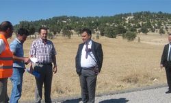 Eşme Kaymakamı, üretim tesislerini ziyaret etti.