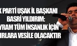  Ramazan Bayramı, tüm insanlık için hayırlara vesile olacaktır