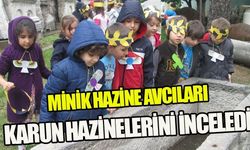 RESİM YAPARAK KARUN HAZİNELERİNİ TANIYORLAR
