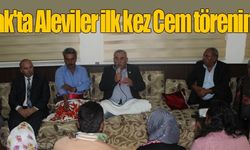 Uşak'ta Aleviler ilk kez Cem töreninde