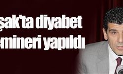 Uşak'ta diyabet semineri yapıldı