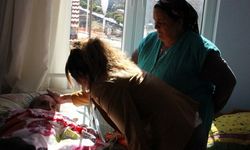 Uşak'ta hastalara moral verdiler!