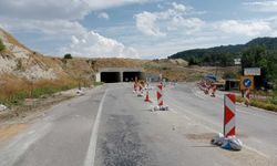 Uşak-Gediz-Simav yolu üzerindeki bu tünele dikkat!