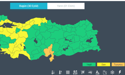 Uşak'ın çevresinde ciddi yağış olacak! İşte sel riski olan illerin listesi