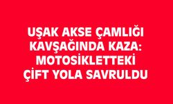 Elmalıdere'de kaza: Motosikletteki çift yola savrulup yaralandı!