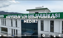 Cumhuriyetin 100. yılı için günde 100 ton süt işleyecek fabrikayı açtı!