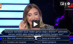 Dalış rekortmeni Şahika Ercümen, Milyoner'de dalış sorusuna son saniyede cevap verdi