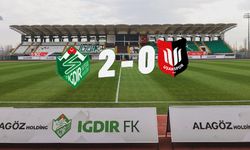 Uşakspor, Iğdırspor'a 2 golle mağlup oldu