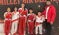 Eşmeli sporcular, Uşak'a 3 altın, 1 gümüş ve 1 bronz madalya getirdi