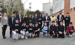 Uşak Fen Lisesi öğrencileri şehit yakınları ve gazilerle buluştu
