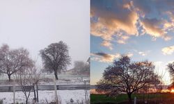 Uşak'ta dün ve bugünkü hava şaşkına çevirdi!