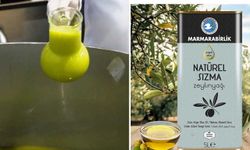 Marmarabirlik 5'lik teneke soğuk sıkım zeytinyağı ise daha uygun fiyata geliyor