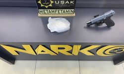 Uşak'ta tehlikeli kristalle yakalanan 2 kişi tutuklandı