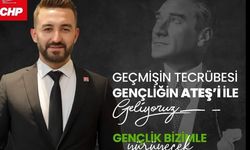 Uşak CHP Merkez İlçe Gençlik Kolları Başkanlığına Harun Ateş seçildi