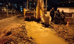 Uşak'ta ana su borusu patlakları sıklaştı! Kemalöz Mahallesi'nde sular kesik!