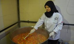 Tavşanlı Aşevinde günlük 450 kişiye yemek veriliyor