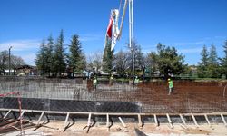 İlyaslı Köyü'nde 253 öğrenci için okul inşaatının temeli atıldı