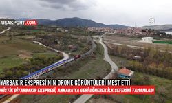 Turistik Diyarbakır Ekspresi'nin drone görüntüsü büyüledi!