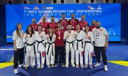 Uşaklı Melis Türk ve 6 arkadaşı Çin'den büyük başarıyla döndü!